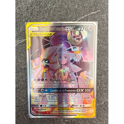 Solgaleo Et Lunala Gx 216/236 - Éclipse Cosmique - Française