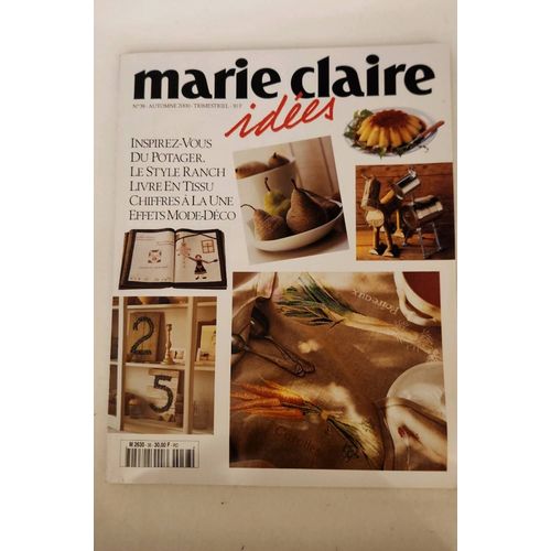 Marie Claire Idées N°38 Automne 2000
