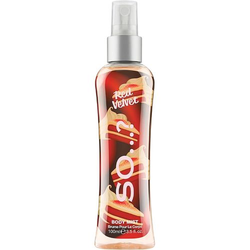 Body Mist By So? Red Velvet Brume Parfumée Corps Pour Femme 100ml 