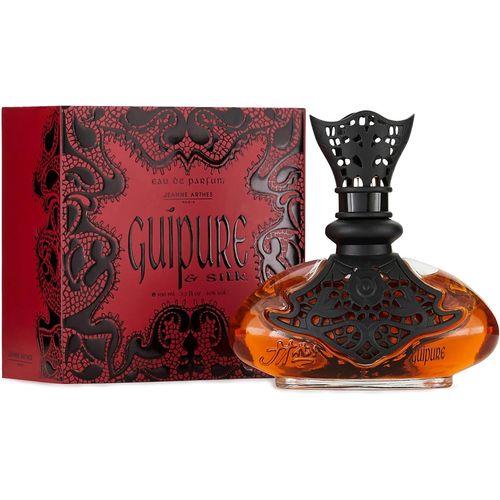 Eau De Parfum Femme - Guipure & Silk - Floral & Fruité - Amande Douce & Coco - Fabriqué En France À Grasse - Cadeau Femme - 100 Ml 