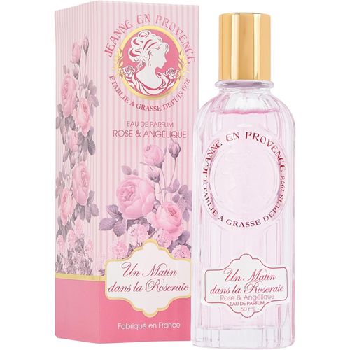 Eau De Parfum Boisée Et Floral Femme - Un Matin Dans La Roseraie - Ingrédients D'origine Naturelle - Fabriqué En France - Flacon 60 Ml 