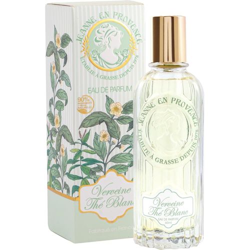 Parfum Femme Verveine Thé Blanc - Eau De Parfum - Flacon Vaporisateur 60 Ml - Fabriqué En France À Grasse 