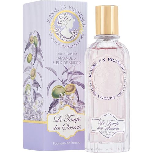 Parfum Femme Le Temps Des Secrets - Eau De Parfum - Flacon Vaporisateur 60 Ml - Fabriqué En France À Grasse 
