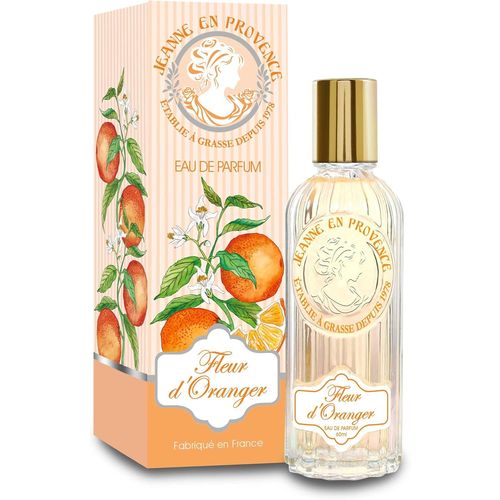 Parfum Femme Fleur D'oranger - Eau De Parfum - Flacon Vaporisateur 60 Ml - Fabriqué En France À Grasse 