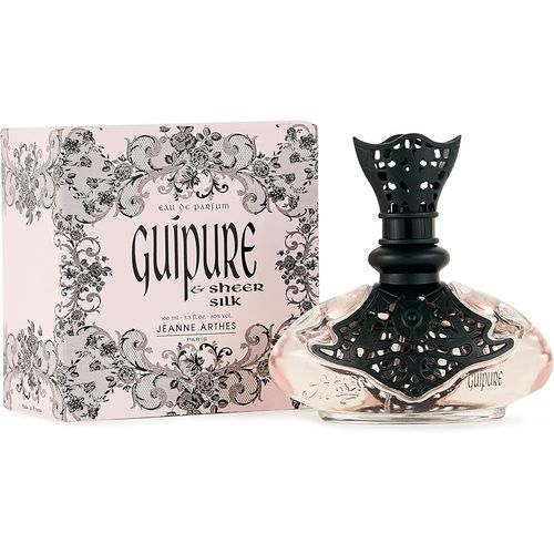 Parfum Femme Guipure Sheer And Silk - Eau De Parfum - Flacon Vaporisateur 100 Ml - Fabriqué En France À Grasse 