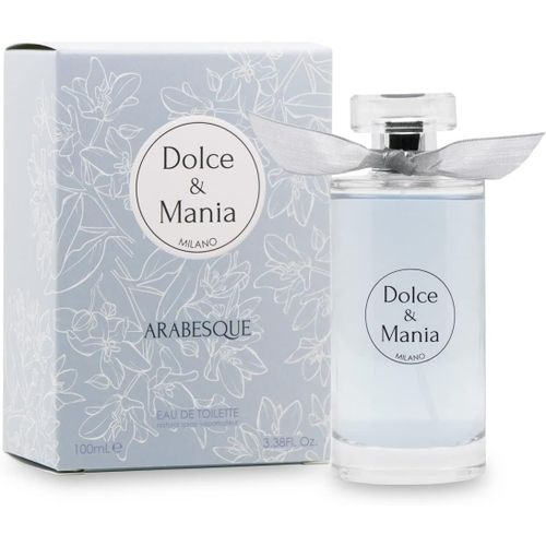 Dolce & Mania | Arabesque Eau De Toilette - Parfum Femme Avec Un Équilibre Parfait De Fraîcheur Et De Douceur, Made In Italy, 100 Ml 