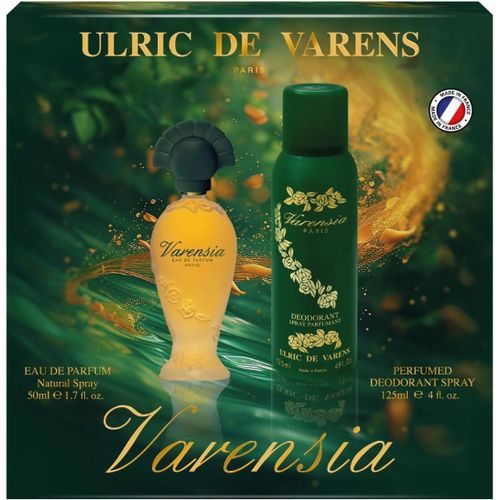 Coffret Parfum Femme Varensia - Eau De Parfum 50 Ml + Déodorant Spray 125 Ml - Floral, Fruité, Chypré - Made In France 