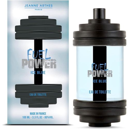 Parfum Homme Fuel Power Ice Blue - Eau De Toilette - Flacon Vaporisateur 100 Ml - Fabriqué En France À Grasse 