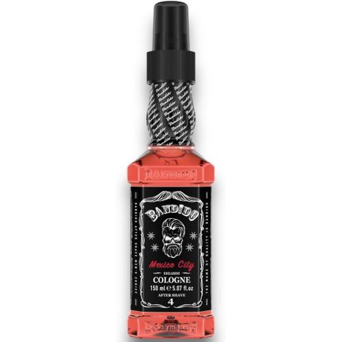 Bandido Eau De Cologne After Shave Men Eau De Rasage Pour Homme, Rafraîchit, Parfum Durable, Empêche Les Brûlures Du Rasoir Et Les Soins Après Le Rasage (Mexico City 150 Ml) 