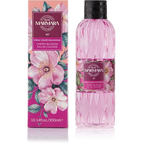 Eau De Cologne Fleurs De Cerisier 300 Ml - Alcool 80° - Parfum Rafraîchissant Pour Femme - Eau Parfumée Pour Femme - Rafraîchit - Fraîcheur & Fleuri - Edc Women - Eau De Cologne 