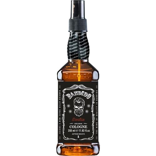 Bandido Eau De Cologne Homme Sicilia 350 Ml - After Shave Men Eau Parfumée Après - Rasage Pour Homme, Parfum Longue Durée Prévient Le Feu Du Rasoir Soin Après Le Rasage 