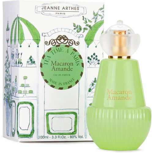 Eau De Parfum Femme French Way Of Life - Tea Time À Paris - Macaron Amande - Fruité & Floral - Amande Et Fleur D`Oranger - Fabriqué En France À Grasse - Cadeau Femme - 100 Ml 