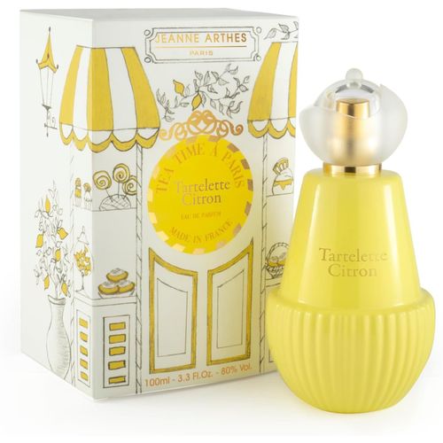 Eau De Parfum Femme French Way Of Life - Tea Time À Paris - Tartelette Citron - Floral & Fruité - Pomme & Freesia - Fabriqué En France À Grasse - Cadeau Femme - 100 Ml 