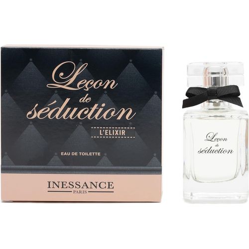 Eau De Toilette Pour Femme Leçon De Séduction L¿Elixir - Parfum Élégant Aux Notes Fleuries Et Fruitées - Flacon Chic Et Moderne - Fabrication Française - 50 Ml 