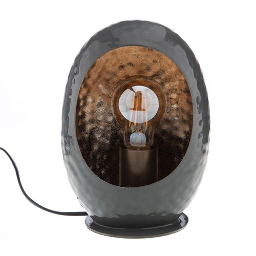 Petite Lampe Cocon Grise