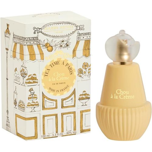 Eau De Parfum Femme French Way Of Life - Tea Time À Paris - Chou À La Crème - Sucré - Musc & Vanille - Fabriqué En France À Grasse - Cadeau Femme - 100 Ml 