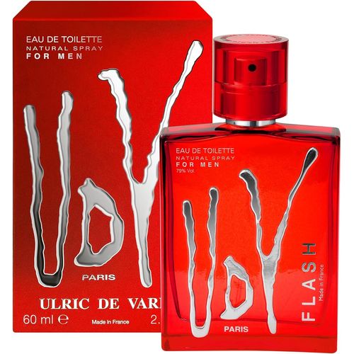 Eau De Toilette Udv Flash - Fougère Orientale Marine - Parfum Homme - Vaporisateur - 60 Ml 