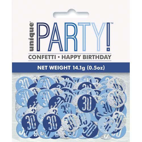 Party - Confetti, 83839, Bleu/Argenté