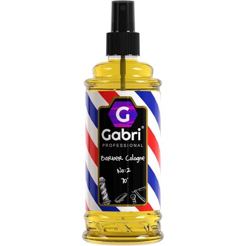 No:2 After Shave Barber Cologne 400ml - 70° Eau De Cologne Pour Hommes, Eau De Cologne Pour Coiffeurs, Relaxante, Calmante, Apaisante, Rafraîchissante 
