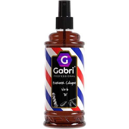 No:6 After Shave Barber Cologne 400ml - 70° Eau De Cologne Pour Hommes, Eau De Cologne Pour Coiffeurs, Relaxante, Calmante, Apaisante, Rafraîchissante 