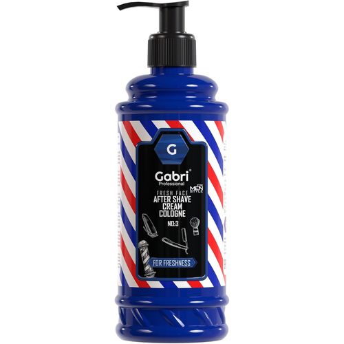 Professional No:3 For Freshness After Shave Cream Cologne Balm 400 Ml - Lotion Pour Hommes - Fraîcheur Hydratante Pour Le Visage, Rafraîchissement Relaxant 