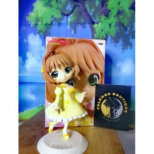 Cardcaptor Sakura - Figurine Sakura Kinomoto Clear Card Q Posket Ver. A - Banpresto