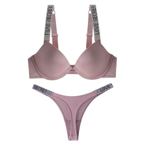 Ensemble De Soutien-Gorge Et Culotte Sexy En Biscuits Pour Femmes Et Filles,Sous-Vêtements Transparents,Bralette,Soutien-Gorge Et String,Lingerie De Tentation