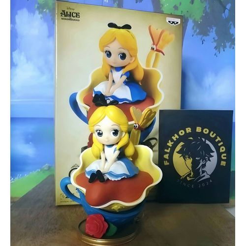 Alice In Wonderland - Figurine Alice Q Posket Stories Disney Characters Ver. A - Banpresto