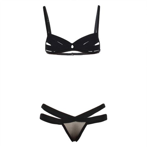 Femmes Lingerie Corset Bandage Creux À Armatures Viauté Mousseline Vêtements De Nuit Sous-Vêtements Vêtements De Nuit Or?? Ö1]1] Ij ???? ?????? ???? ? Kami ????