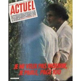 Actuel N°23, Septembre 1981 : Je Ne Veux Pas Mourir, Je Parle