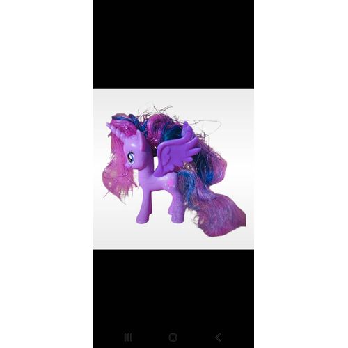 My Little Pony Rose Violet Licorne Mlp Crépuscule Scintillant Guirlandes Cheveux 10cm