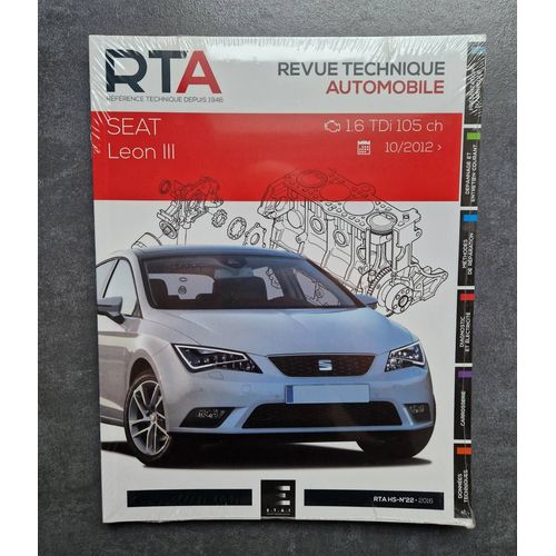 Revue Technique Seat Leon Iii 1.6 Tdi 105cv 10/2012=>