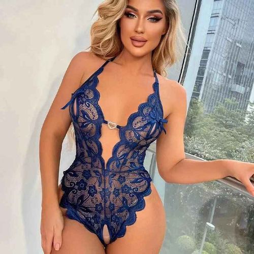 2024 Sexy Ensemble De Soutien-Gorge Sans Entrejambe Lingerie Femmes Dentelle Ensemble De Soutien-Gorge Creux Costumes V Profond Soutien-Gorge Ouvert Sous-Vêtements Sexy Robe Dos Nu Femmes