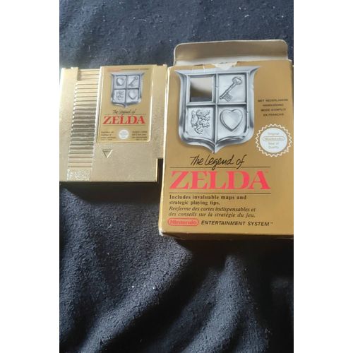 The Legend Of Zelda Sur Nes Version Doré