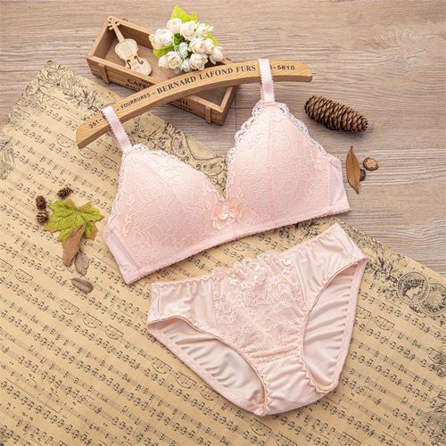 Ensemble De Soutien-Gorge Sans Couture Pour Femmes,Haut Et Culotte,Brassière,Sous-Vêtements De Fitness,Lingerie Sans Fil,Push Up,Débardeur Sexy,Slip Pour Filles