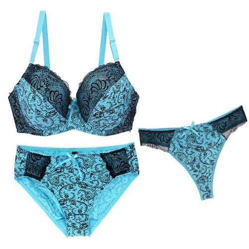 Ensemble De Soutien-Gorge Sexy Pour Femmes,3 Pièces,Sous-Vêtements,Sangle Transparente,Bonnet Bcdef,Beige,Noir,Bleu,Violet,Rouge,Blanc,Lingerie,2024