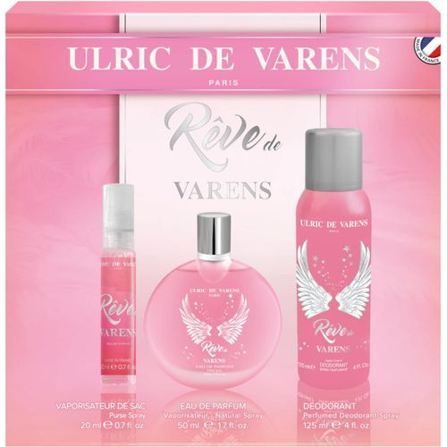 Coffret Parfum Rêve De Varens - Eau De Parfum Femme 50 Ml + Déodorant 125 Ml + Vaporisateur De Sac 20 Ml - Chypré Floral Fruité Musqué - Made In France 