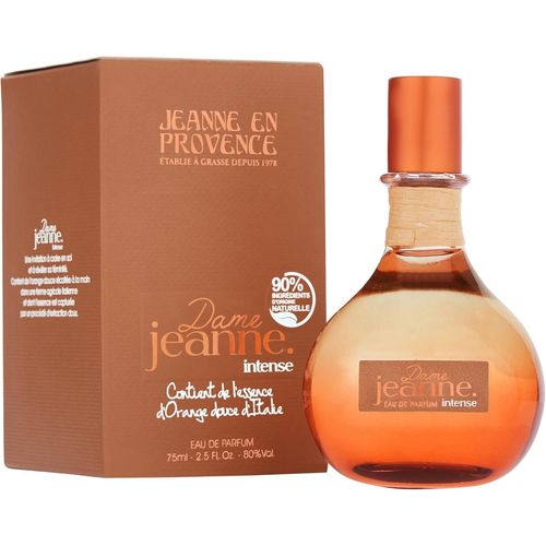Parfum Femme Dame Jeanne Intense - Eau De Parfum - Flacon Vaporisateur 75 Ml - Fabriqué En France À Grasse 