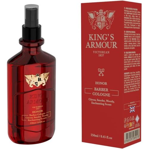Barber Cologne Spray Après - Rasage - Notes D'agrumes, De Fumée Et De Bois, Parfums Enchanteurs - Parfum De Luxe Du Royaume - Uni - Cadeau Élégant Pour Homme - 250 Ml 