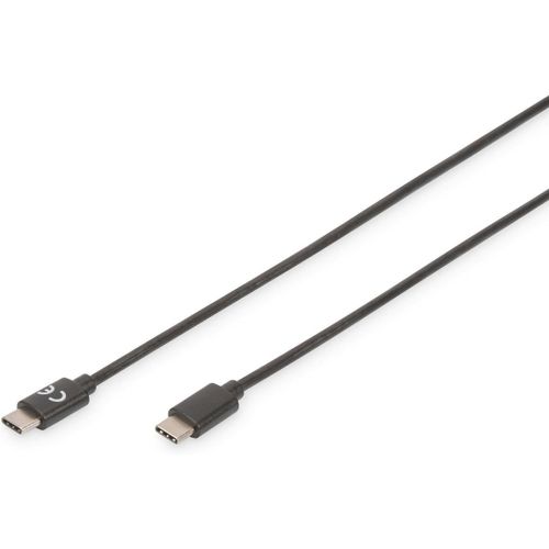 KALANKA-Câble de connexion USB 2.0 - 1.8 m - USB C (mâle) à USB C (mâle) - 480 Mbit/s - câble de type C, câble de connexion - noir