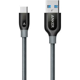 KALANKA-Câble USB C vers USB 3.0 de 90 cm Powerline+ Extra Solide pour Appareils USB Type C (Samsung Galaxy S8/8+/9, Nouveau MacBook, Huawei P10, Google Pixel, Nexus 6P, LG V20 G5 .)