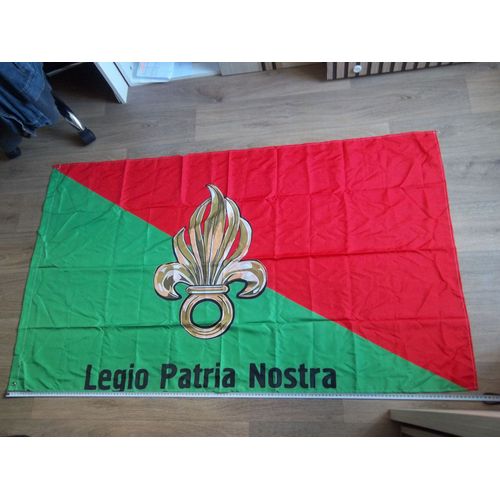 Drapeau Légion Étrangère Legio Patria Nostra - Neuf !