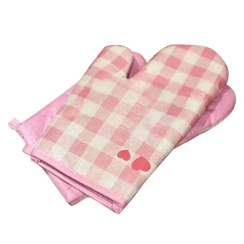HJLIAN Gants de cuisine a motif dessin anime, resistants a la chaleur, pour four a micro-ondes, gants isolants pour la cuisine, la patisserie, le gril, type 3, 1 paire