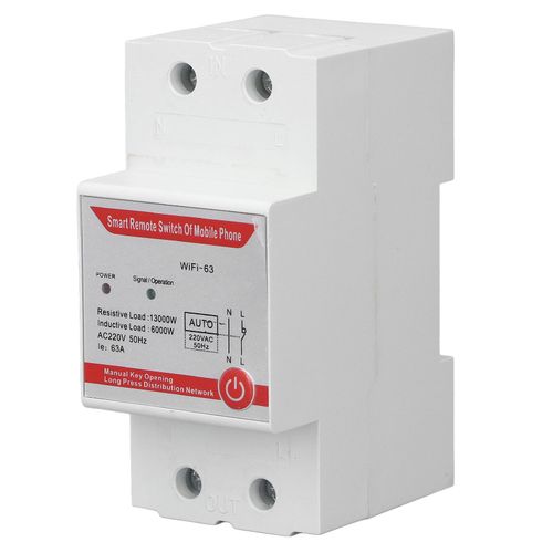 HJLIAN Interrupteur a distance intelligent, grande portee, partage multi-personnes, minuterie domestique pour telephone portable Tuya 220 V
