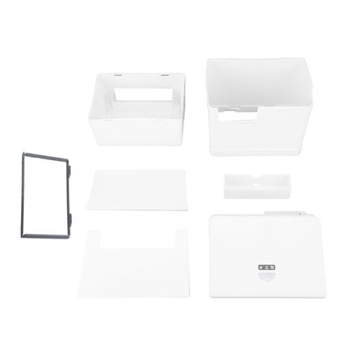 HJLIAN Poubelle a detecteur de mouvement 12 L, poubelle automatique intelligente avec boite a sacs poubelles pour cuisine, chambre, salle de bain