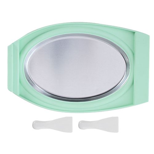 Hjlian Sorbetiere Roulee Mini Compact Efficace Facile A Utiliser Pour Yaourt Glace Sorbet Gelato Vert