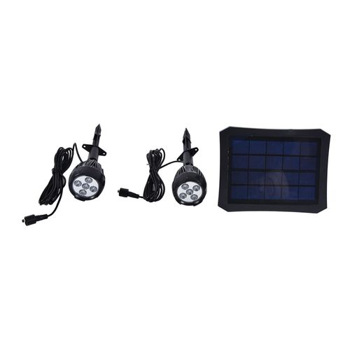 Hjlian Lampes Solaires D'exterieur Entierement Fermees, Economie D'energie, Fonctionnement Simple, Spots D'exterieur