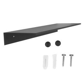 HJLIAN Etagere de douche tendance, elegante, fiable, durable, grande capacite, pratique, rangement de salle de bain pour la maison, noir, 40 cm