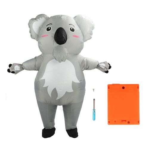 Hjlian Costume Gonflable Koala, Vetement De Cosplay Impermeable Et Gonflable Pour Tout Le Corps, Ideal Pour Une Representation Sur Scene