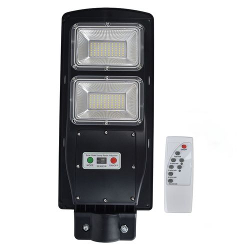 Hjlian Lampadaire Solaire Multifonction Avec Capteur De Niveau D'etancheite Ip65, Eclairage Solaire Pour Route De Campagne, 200 W